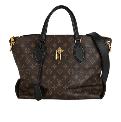 Flower Tote, &pound;520, Handbags, Brown, Canvas, Front view